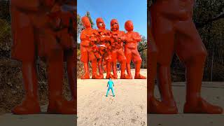 Sealed sculpture finally breaks out the rock 😯 #viralshorts #shorts #vfx #shortsfeed #shortsyoutube