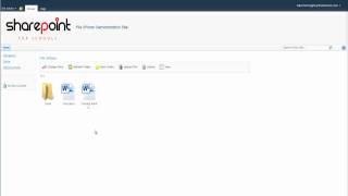 SharePoint File Explorer Demo