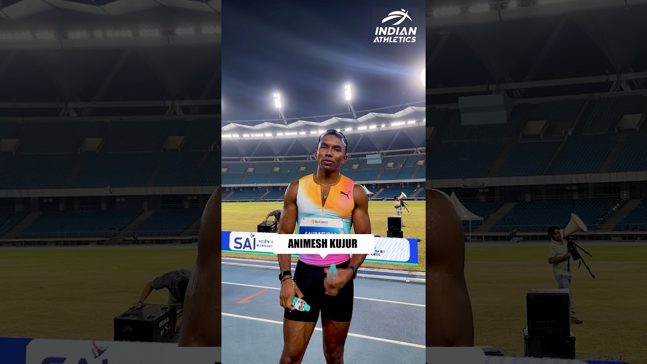 ANIMESH KUJUR ON THE ASIAN GAMES RUN-IN 🇮🇳 | #TeamIndia #AsianGames2026 #AFI #Shorts