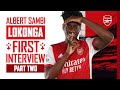 Albert Sambi Lokonga | &#39;I can&#39;t wait to link-up with Pepe, Auba, Laca, Saka, all the players!&#39;