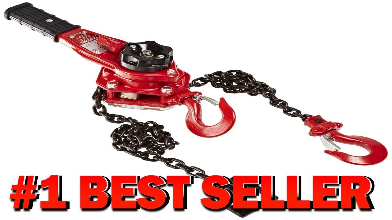 Coffing LSB 1500B 5 Steel LSB B Model Ratchet Lever Hoist with Hook 5' Lifting - B001HWG33S