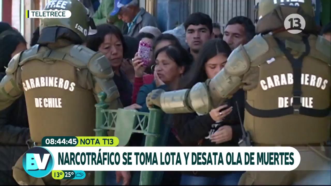 ¡Impactante! Narcotráfico se toma Lota | Bienvenidos