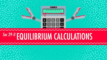 Equilibrium Equations: Crash Course Chemistry #29