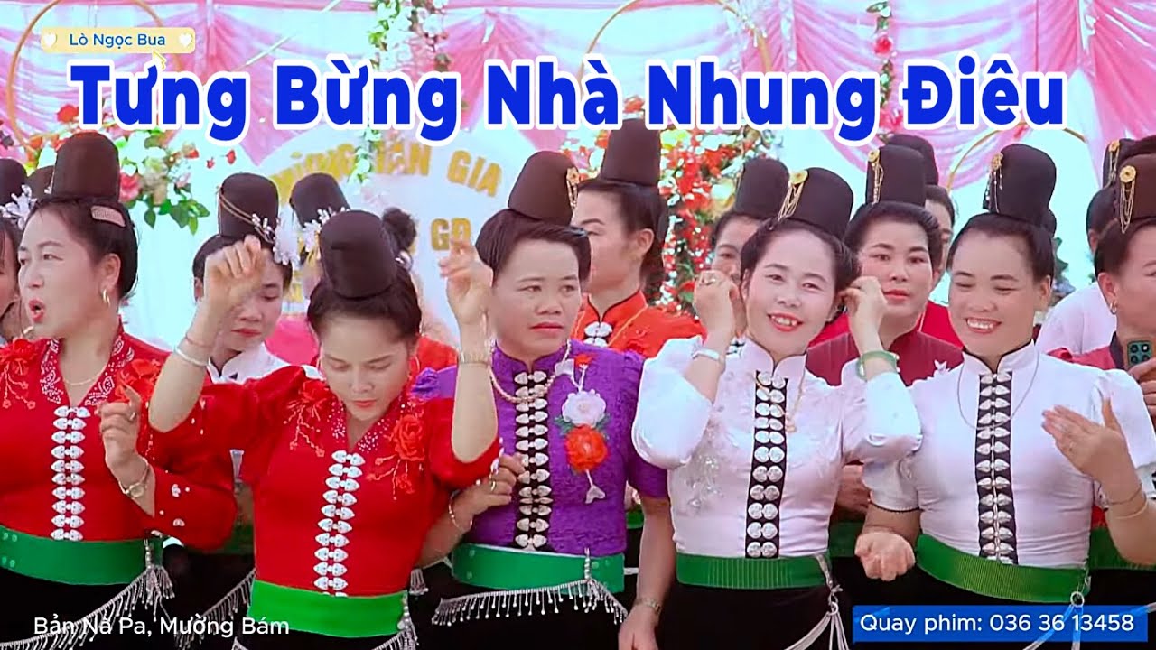 Nhiều Nghệ Nhân Nhảy Nhiệt Tình Mừng Tân Gia Nghệ Nhân Hát Thái Lò Điêu Mường Bám