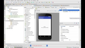 Android Tutorial: Goto new Activity / Page layout