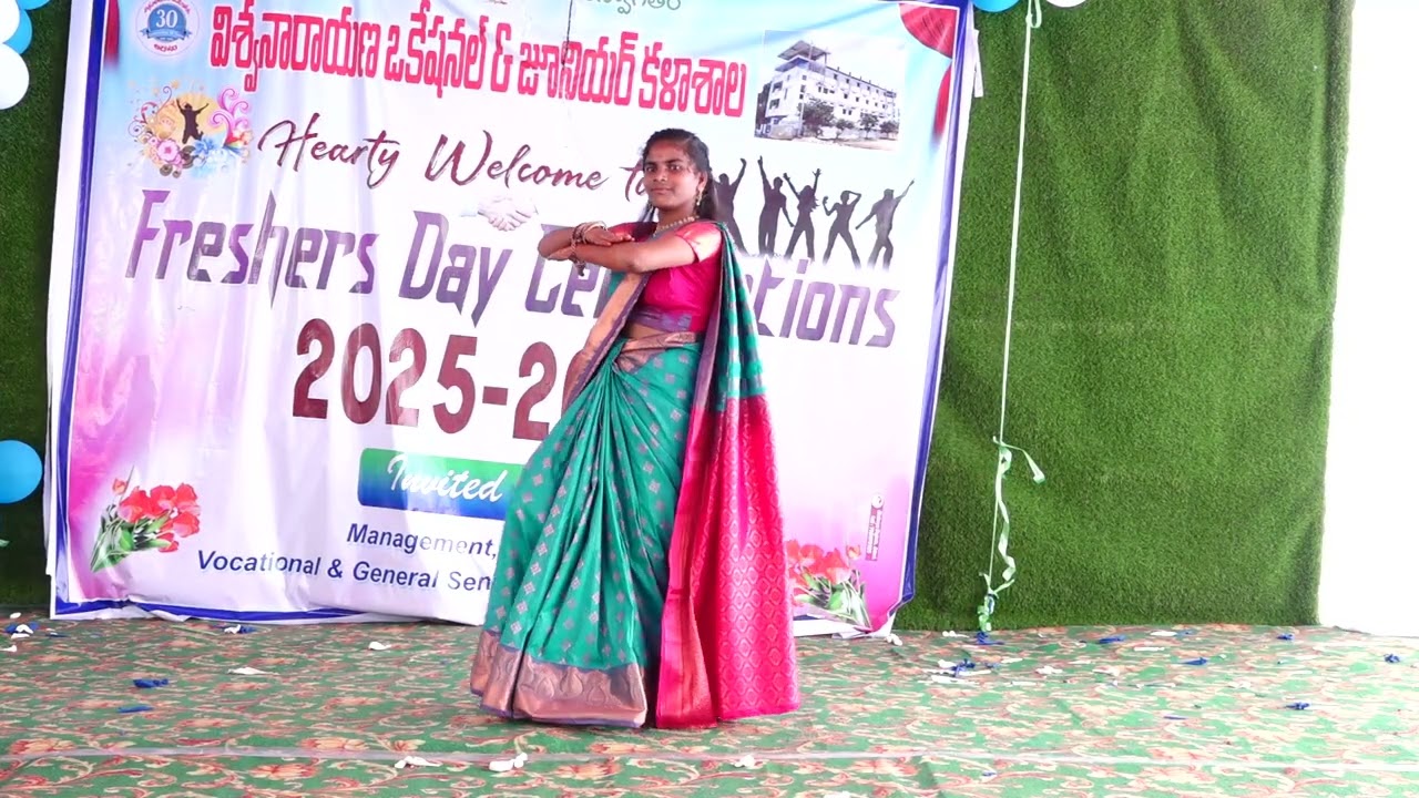 FRESHERS DAY CELEBRATIONS DANCE PERFORMANCE BY FIRST YEAR NURSING STUDENT