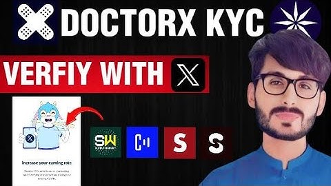 DoctorX Kyc Verification With Twitter| ICE All Project Kyc Verification|