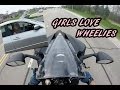 Girls Love Wheelies MOTORCYCLES GET GIRLS