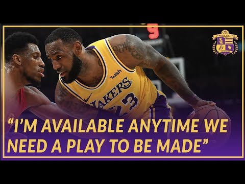 Lakers Post Game: LeBron On Making Plays Late In Games & Remembering Craig Sager