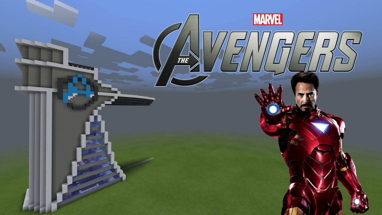BUILDING THE AVENGERS TOWER IN MINECRAFT! - YouTube