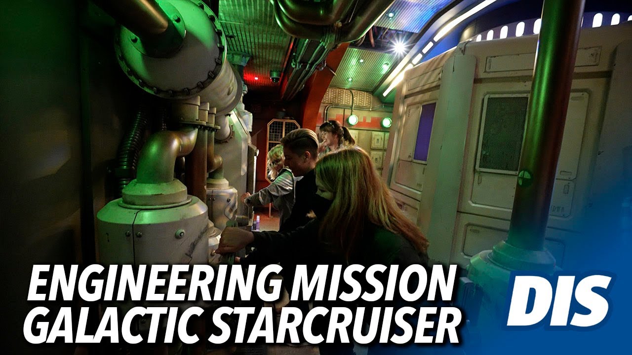 Helping with a Secret Engineering Room Mission on Star Wars: Galactic Starcruiser