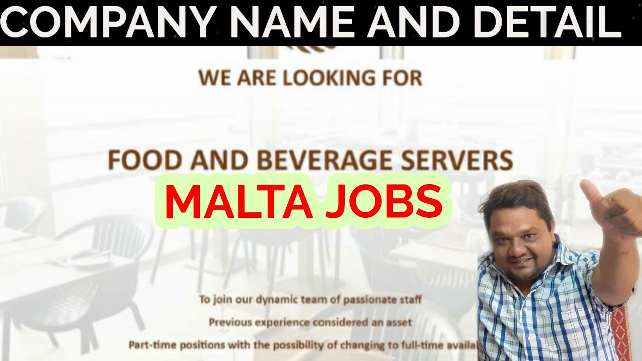MALTA FOOD COMPANY JOBS FOOD COMPANY MAIN JOB LO RECRUITMENT AGENCIES