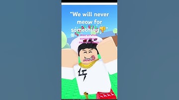Meow for tacos #roblox #fullscript #funny #memes #robloxedit #robloxmemes
