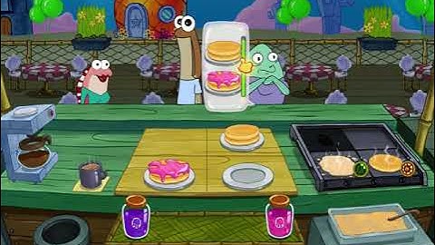 SpongeBob: Krusty Cook-Off - Pancake Stand - Level 6 - No Boosters - FULL STORY - CaroGamesNL