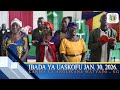 TAZAMA IBADA YA UASKOFU KANDA YA NYANDA JUU MATYAZO KATIKA KANISA LA ROHO MTAKATIFU MATYAZO KG DC 