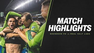 HIGHLIGHTS: Seattle Sounders FC Vs. Real Salt Lake | October 23, 2019 HIGHLIGHTS: Seattle Sounders FC Vs. Real Salt Lake | October 23, 2019