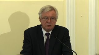 David Davis says UK leaving EU "whatever happens"