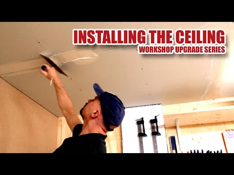 Installing A Plasterboard Ceiling By Yourself Making A