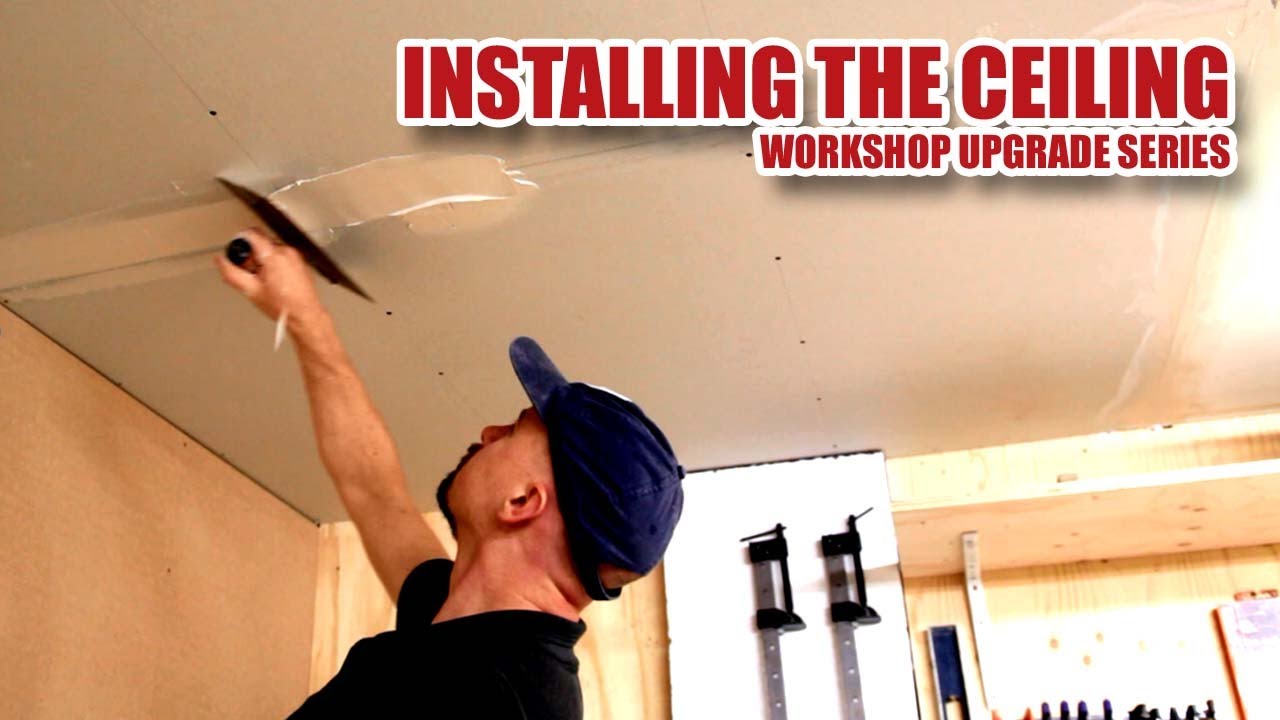 Installing A Plasterboard Ceiling By Yourself Making A