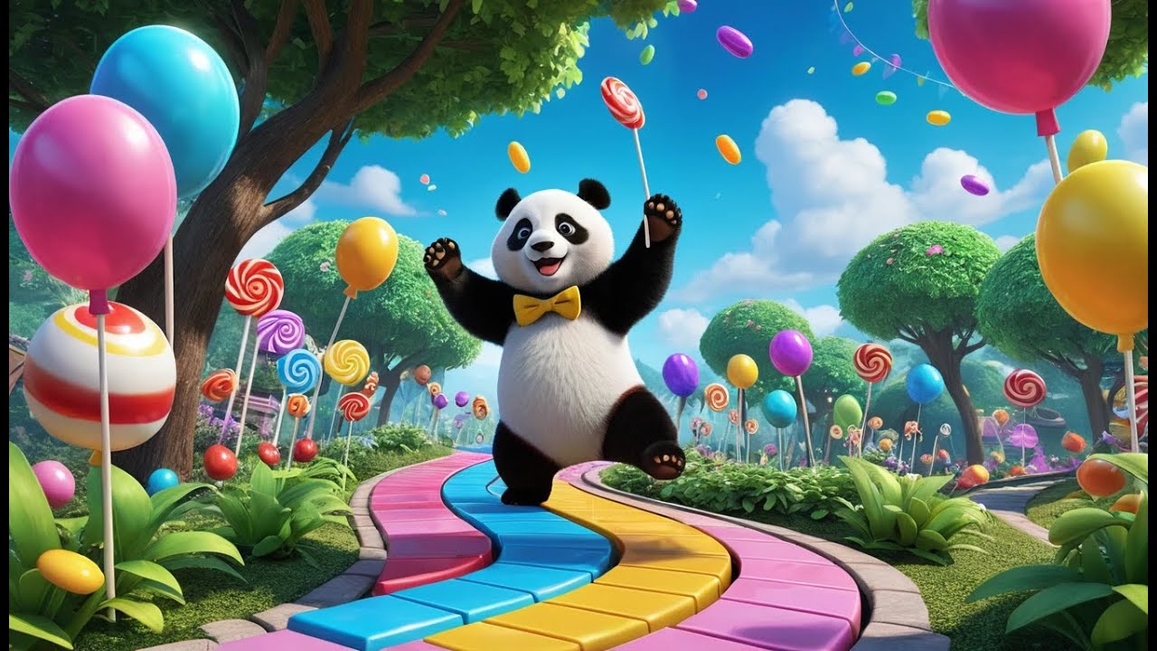 Panda Bear Panda Bear – Spin Time | Dancing Panda Song for Kids | Nursery Rhymes and Baby Songs