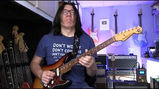 C Slow Blues Solo Guitar Style by Tomo Fujita (not Chicken Fajita