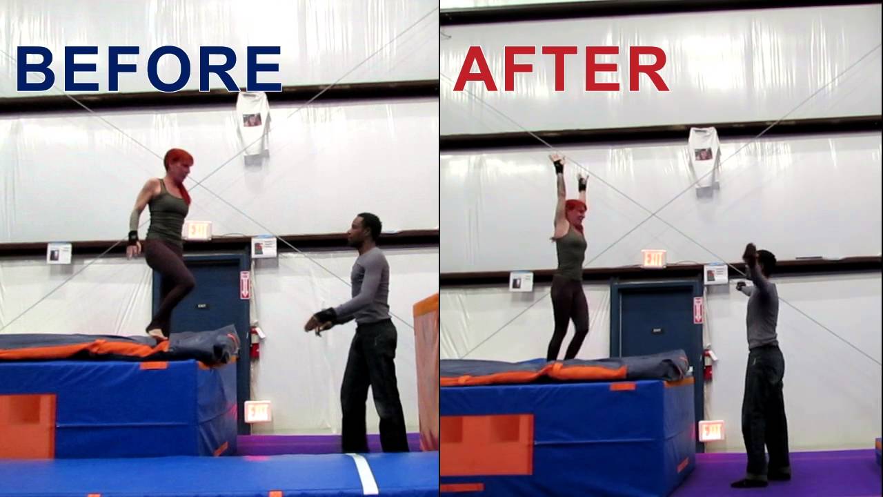 Acrobatic Gymnastics Practice Session W Kristin and Lex Peters YouTube
