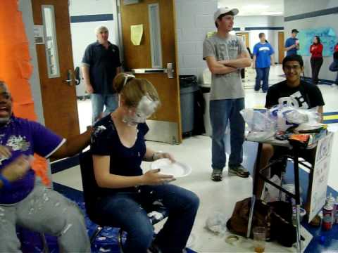 Pie in the face!