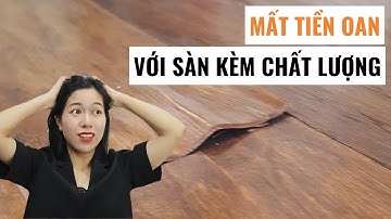 Thi công sàn nhựa giả gỗ cải tạo nền nhà cũ xuống cấp | Sàn nhựa hèm khóa | Haroma