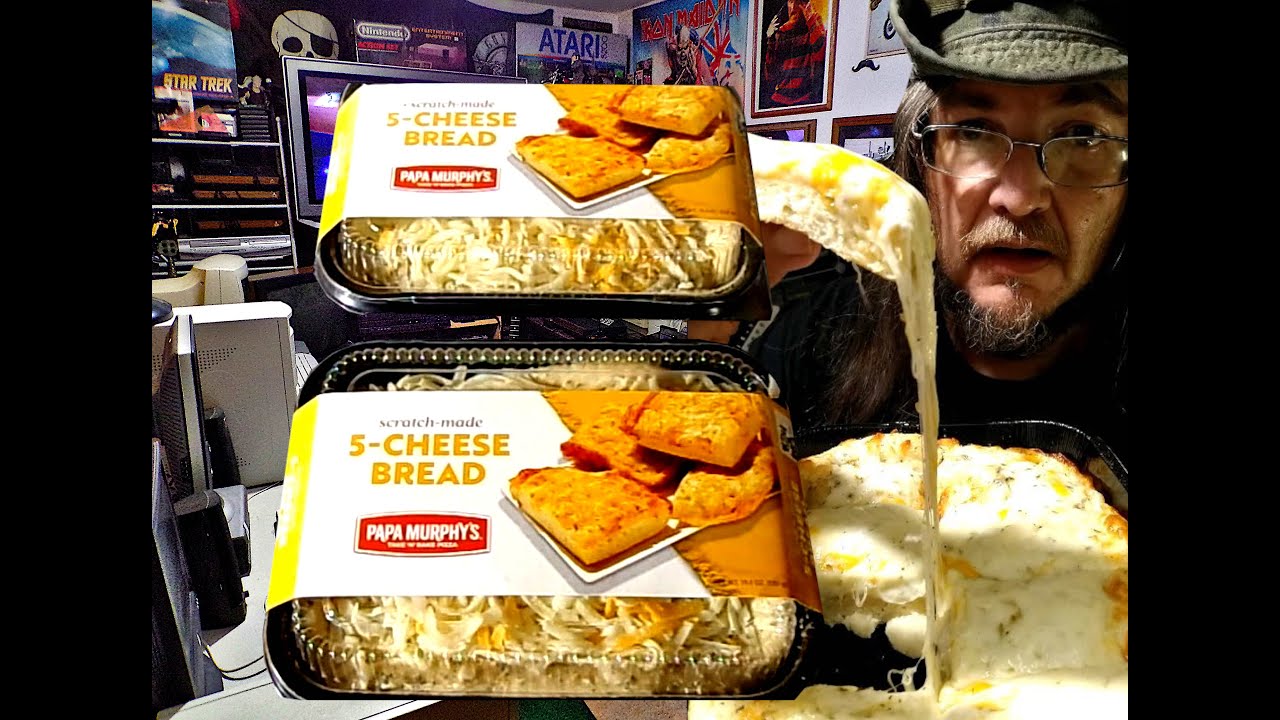 5 Cheese Bread Sticks Papa Murphy's Scratch Made YouTube