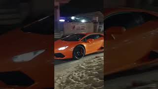 Lamborghini fire sound