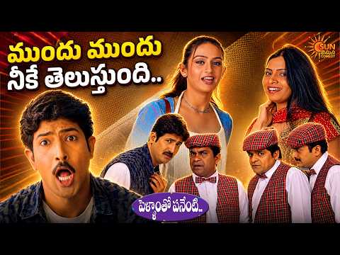 Brahmanandam, Venu & Kondavalasa's Non-Stop Evergreen Comedy Blast | Pellamtho Panenti|Telugu Comedy
