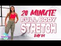 20 Minute Full Body Deep Stretch | Summertime Fine 3.0 - Day 84