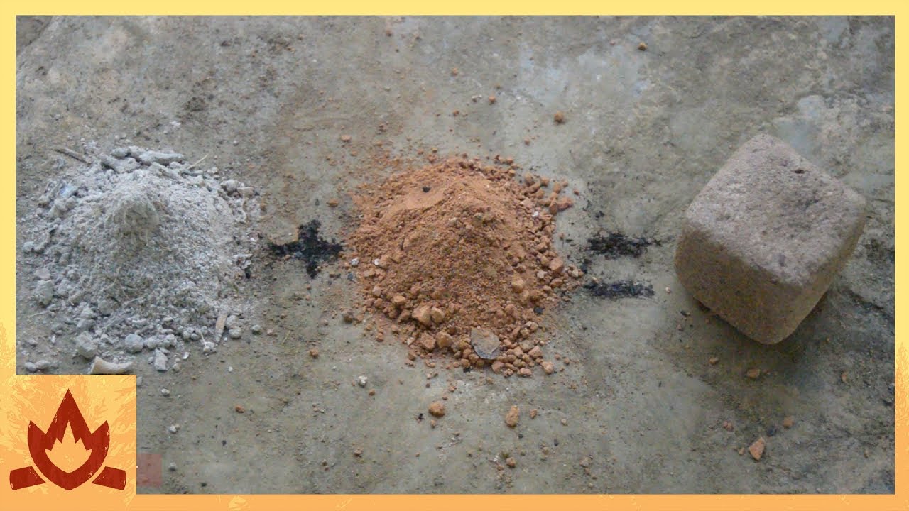 Primitive Technology: Wood Ash Cement. Primitive Technology: Wood Ash Cement