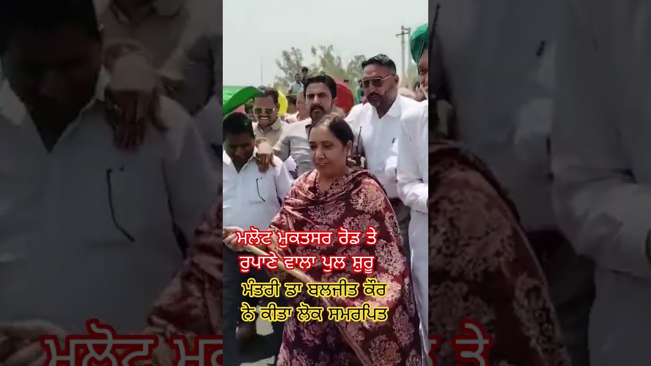 Malout Muktsar Road Bridge