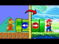Super Mario Bros But EVERY PIPE is a NEW MARIO GAME 