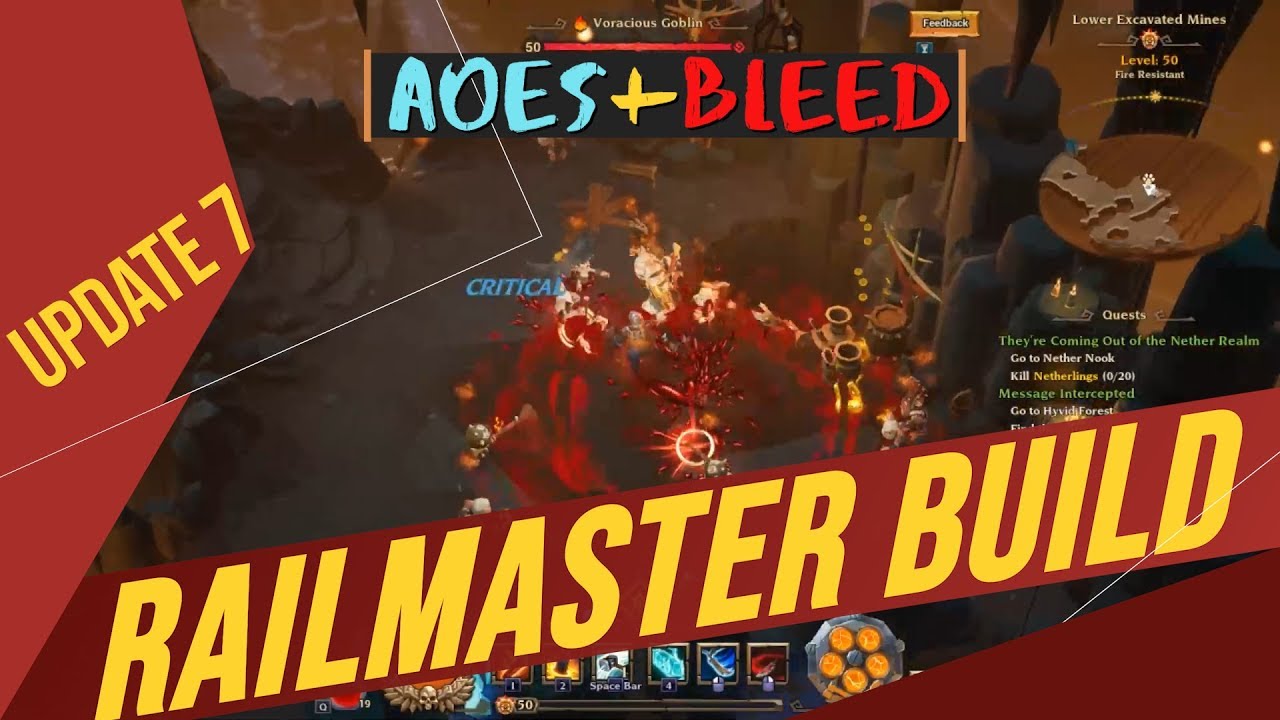 torchlight 3 builds railmaster torchlight 3 builds railmaster
