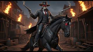 Dark Country Hellfire Song | Demon Guitarist &amp; Skeleton Drummer | Epic Music Video