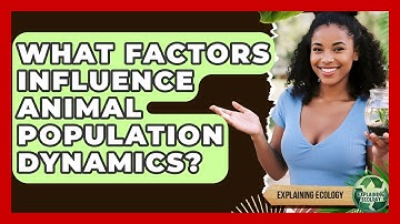 What Factors Influence Animal Population Dynamics? - Explaining Ecology