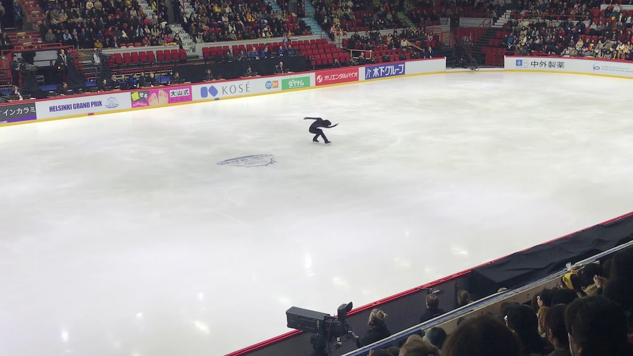 Jun Hwan CHA FS 04/11/2018 GP Helsinki 2018