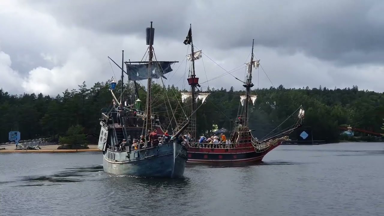 Den sorte dame og Grevinnen i sjøslag