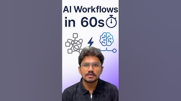 Build AI Workflows in 60s Tutorial!