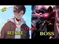 NEW MANHWA PART 7 MC IS WEAKEST HUNTER TURN INTO DUNGEON BOSS DRAGON KING MANHWA IN HINDI RECAP