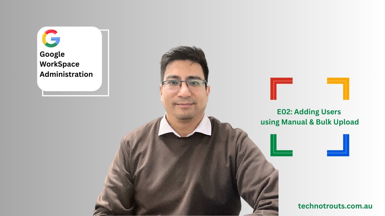 ::Ep 03 - Google Workspace Administration - Using Admin SDK API - YouTube