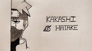 Kakashi easy drawing for Beginners ✍️ | Easy Anime Art Tutorial Step by Step