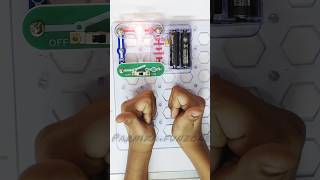 Snap Circuits Project #1 Turn on the light 🚨 #diy #snapcircuits #projects