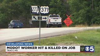 MoDOT supervisor struck, killed near Tracy