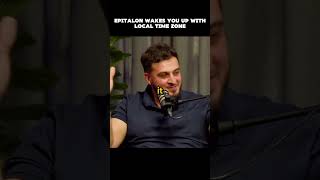 @DTHshow on youtube. Epitalon wakes you up with local time zone #healthpodcast #circadianrhythm