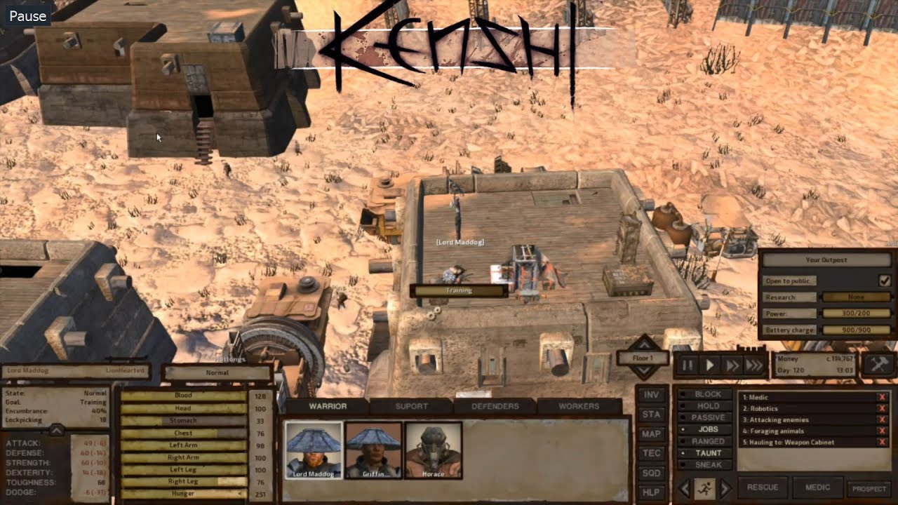 Kenshi let's play 27 Lock picking YouTube