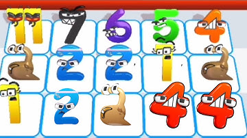 MAX LEVEL in Merge Number Run - Merge 