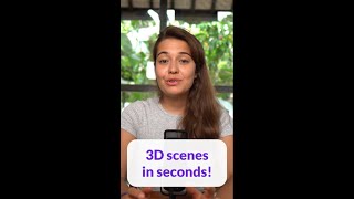 We can make 3D scenes in seconds with NVIDIA's new technology